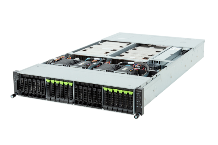 2U 2-Node 8-Bay GPU Server
