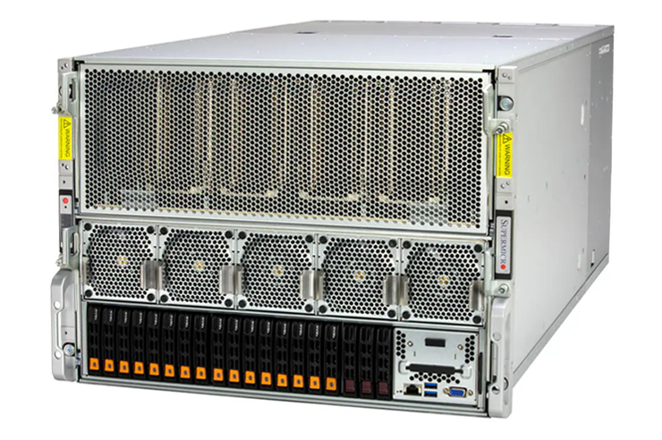 Supermicro SYS-821GE-TNHR 8U 8x GPU Server