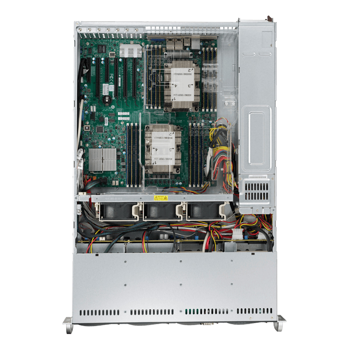 QNAP パソコン SuperServer 6027R-73DARF Barebone System 2U Rack-mountable  Intel